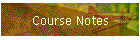 Course Notes